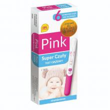 Zdjęcie produktu - Test ciążowy strumieniowy Pink Super Czuły, 1 sztuka