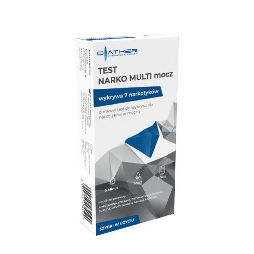 Zdjęcie produktu - DIATHER Test Narko Multi w moczu