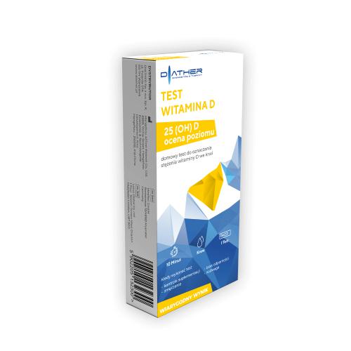 Zdjęcie produktu - DIATHER Test do oznaczania stężenia witaminy D we krwi