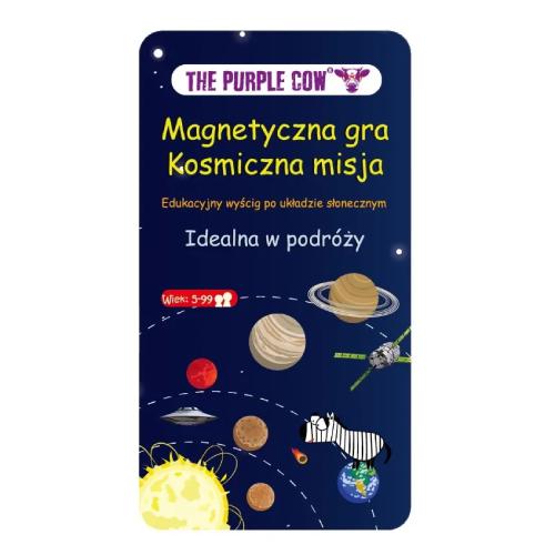 THE PURPLE COW Magnetyczna gra - Kosmiczna misja, 1 szt.