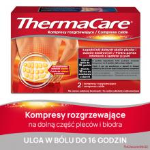 Zdjęcie produktu - ThermaCare Kompresy rozgrzewające na dolne okolice plec&oacute;w i stawy biodrowe, 2 szt.