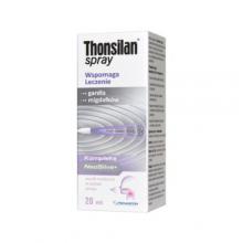 Zdjęcie produktu - Thonsilan nawilżający spray do gardła z jonami srebra - 20 ml BRAK OPAKOWANIA TEKTUROWEGO