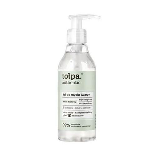 Zdjęcie produktu - TOŁPA Authentic Żel do mycia twarzy, 195ml