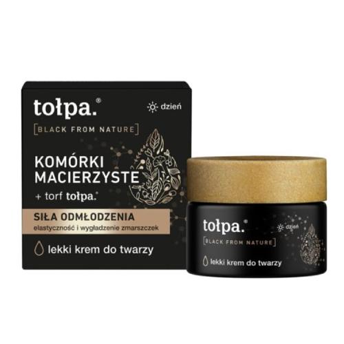 Zdjęcie produktu - TOŁPA Black From Nature Lekki krem do twarzy na dzień, 50ml
