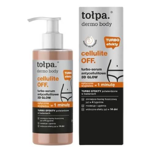 Zdjęcie produktu - TOŁPA Cellulite OFF Turbo Serum antycellulitowe, 250ml