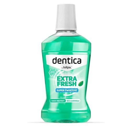 Zdjęcie produktu - TOŁPA DENTICA Extra Fresh Płyn do higieny jamy ustnej, 500ml