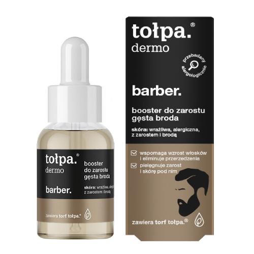 Zdjęcie produktu - TOŁPA Dermo Barber Booster do zarostu Gęsta broda, 30ml