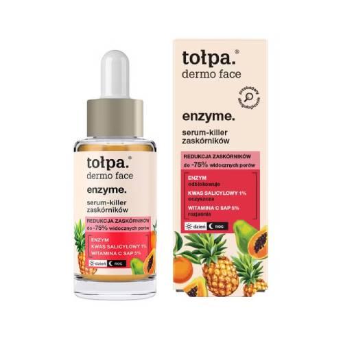 Zdjęcie produktu - TOŁPA DERMO FACE Enzyme Serum - killer zask&oacute;rnik&oacute;w, 30ml