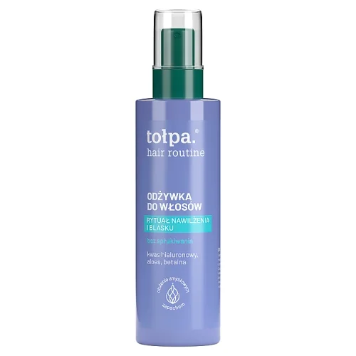 Zdjęcie produktu - Tołpa Hair Routine Rytuał nawilżenia i blasku Odżywka do włos&oacute;w bez spłukiwania, 100 ml
