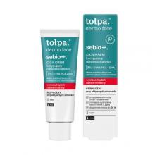 Zdjęcie produktu - TOŁPA sebio +, korygujący niedoskonałości CICA-KREM lekki, na noc, 40ml