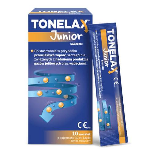 Zdjęcie produktu - Tonelax Junior, 10 sasz.