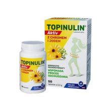 Zdjęcie produktu - Topinulin Aktiv z chromem i jodem - 50 tabletek