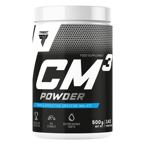 Zdjęcie produktu - Trec CM3 Powder Kreatyna Jabłczan trikreatyny w proszku Grapefruit, 500 g