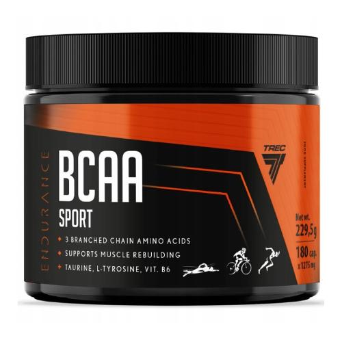 Zdjęcie produktu - Trec Endurance BCAA Sport, 180 kaps.