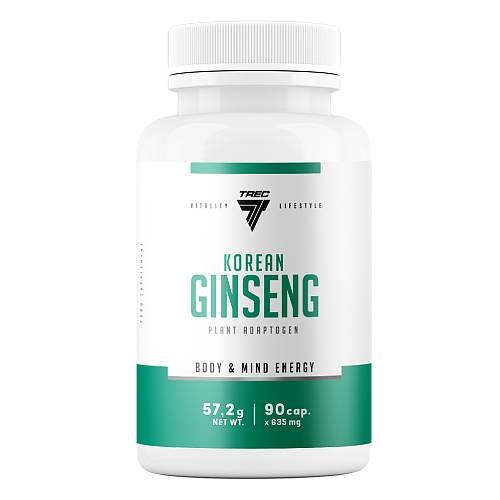 Zdjęcie produktu - Trec Vitality Korean Ginseng, 90 kaps.