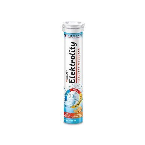 Zdjęcie produktu - Tribiolac Elektrolity, 20 tabl. musujących