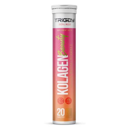 Zdjęcie produktu - TRIGGY Kolagen Beauty tabletki musujące kolagen, biotyna i witamina C, 20szt.