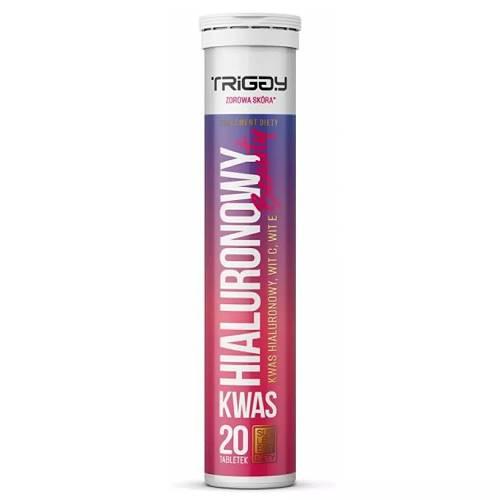 Zdjęcie produktu - TRIGGY Kwas Hialuronowy Beauty, 20 tabl.