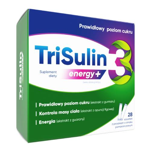 Zdjęcie produktu - TriSulin Energy+, 28 sasz.