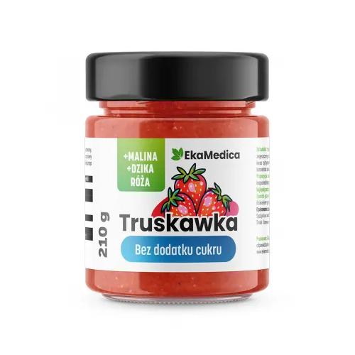 Zdjęcie produktu - EkaMedica Truskawka bez dodatku cukru, 210 g