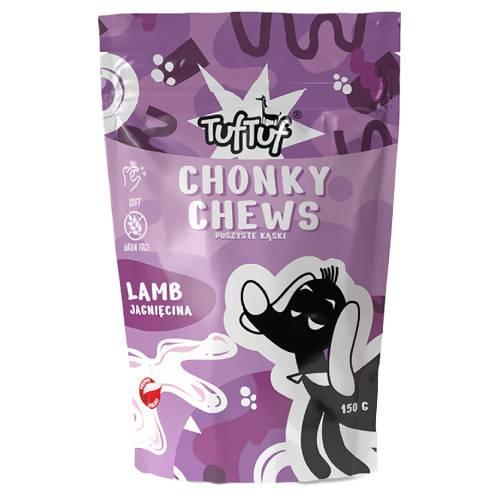 Zdjęcie produktu - TufTuf Chonky Chews Przysmak dla psa Puszyste kąski jagnięcina, 150 g