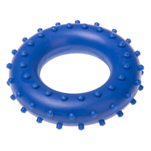 Zdjęcie produktu - Tullo Nefi Ringo gumowe małe, zabawka dla psa 10,5 cm niebieska