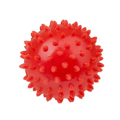 Zdjęcie produktu - TULLO Piłka sensoryczna do masażu 7,6 cm czerwona (434)
