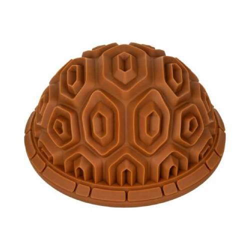 Zdjęcie produktu - TULLO P&oacute;łkula sensoryczna w kształcie skorupy ż&oacute;łwia, brązowa 18cm