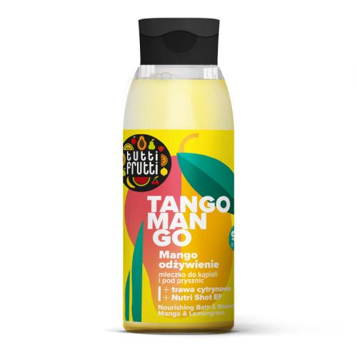 Zdjęcie produktu - FARMONA TUTTI FRUTTI Odżywcze Mleczko do kąpieli i pod prysznic Mango i Trawa cytrynowa, 400ml