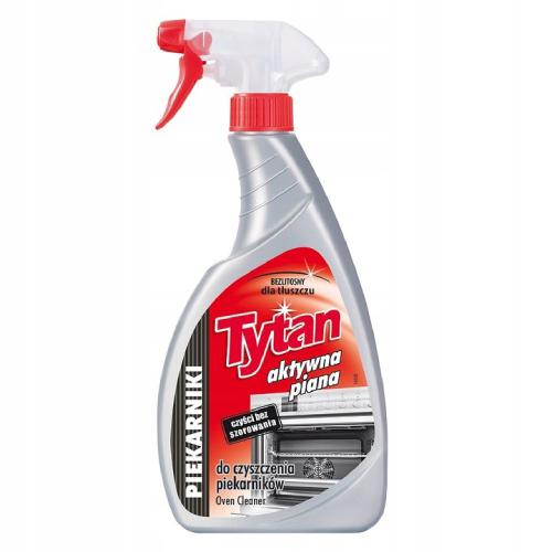 Zdjęcie produktu - TYTAN Płyn do czyszczenia piekarnik&oacute;w spray, 500g