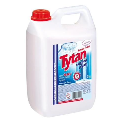 Zdjęcie produktu - TYTAN Aktywna Piana Płyn do mycia kabin prysznicowych Lawenda, 5 kg
