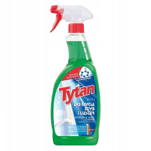 Zdjęcie produktu - TYTAN Płyn do mycia szyb nanotechnologia, 750ml