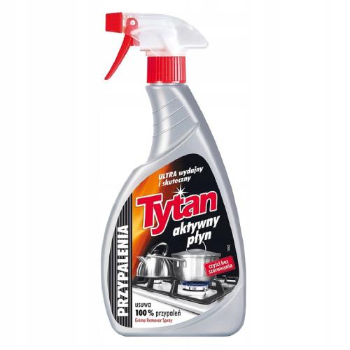 Zdjęcie produktu - TYTAN Płyn do usuwania przypaleń spray, 500g
