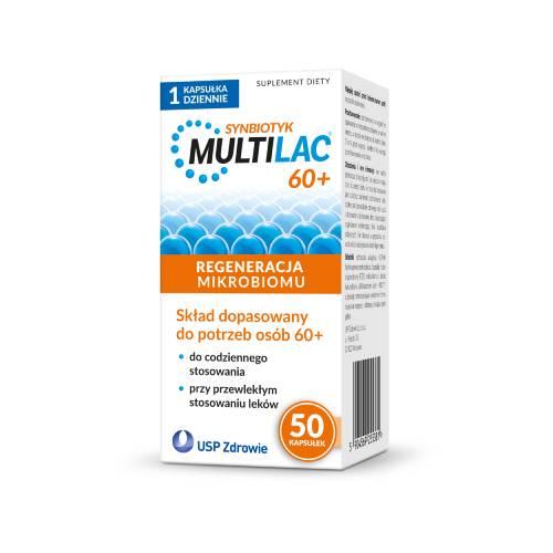 Miniaturka artykułu - Multilac 60+, 50 kaps.