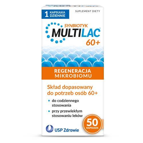 Miniaturka artykułu - Multilac 60+, 50 kaps.