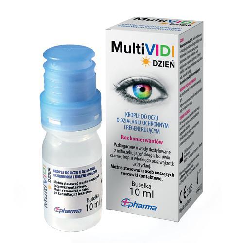 Miniaturka artykułu - MULTIVIDI dzień krople do oczu, 10ml