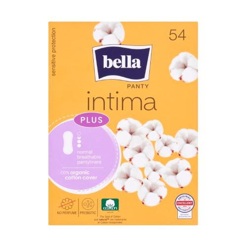 Zdjęcie produktu - BELLA Panty Intima Plus Normal Ultracienkie wkładki higieniczne, 54szt.