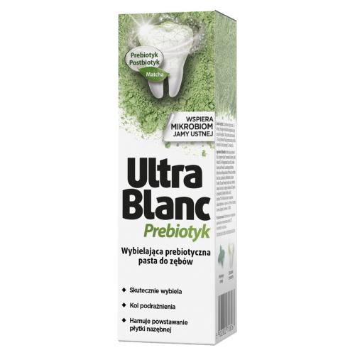 Zdjęcie produktu - UltraBlanc Prebiotyk Wybielająca pasta do zęb&oacute;w prebiotyczna, 75 ml
