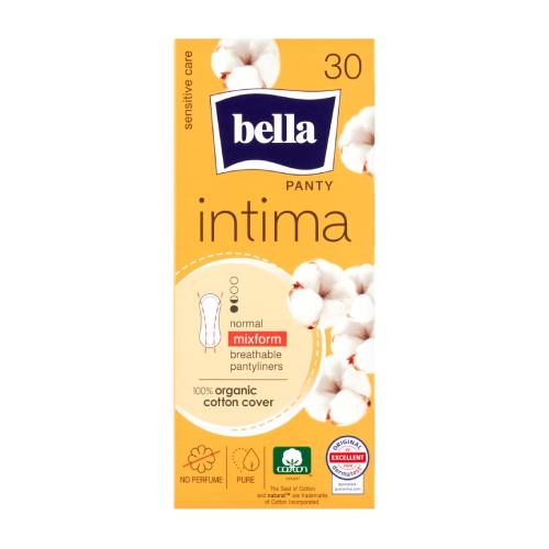 Zdjęcie produktu - BELLA Panty Intima Normal Maxiform Ultracienkie wkładki higieniczne, 30szt.