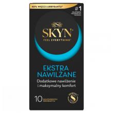 Zdjęcie produktu - UNIMIL SKYN Extra Nawilżane Prezerwatywy, 10 szt.