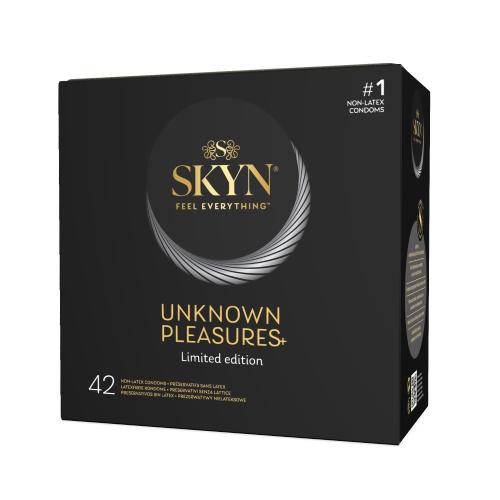 Zdjęcie produktu - UNIMIL SKYN Unknown Pleasures Prezerwatywy nielateksowe, 42 szt.
