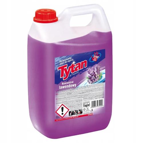 Zdjęcie produktu - TYTAN Uniwersalny płyn do mycia lawendowy, koncentrat, 5kg