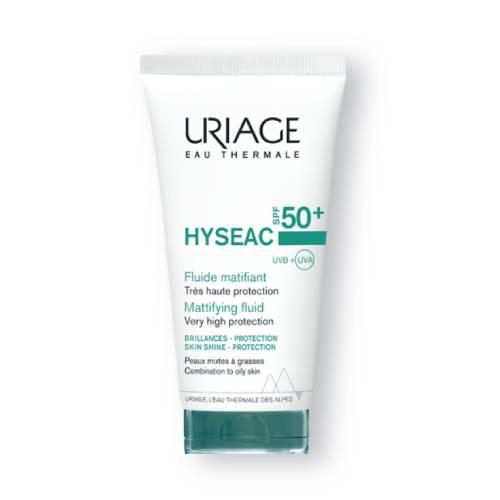 Zdjęcie produktu - Uriage Hyseac Fluid przeciwsłoneczny matujący SPF 50+, 50 ml