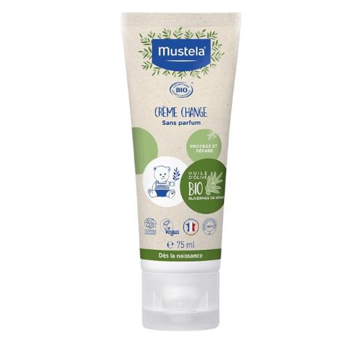 Miniaturka artykułu - MUSTELA BIO Krem do przewijania od 1 dnia życia, 75ml