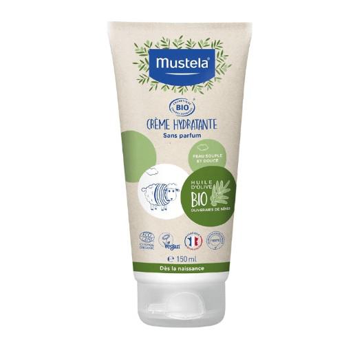 Miniaturka artykułu - MUSTELA BIO krem nawilżający od 1 dnia życia, 150ml