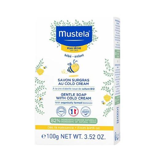 MUSTELA Delikatne mydło z Cold Cream, 100g 