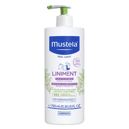 Miniaturka artykułu - MUSTELA Emulsja oczyszczająca dla niemowląt, 750ml
