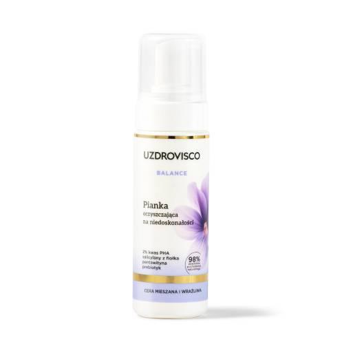 Zdjęcie produktu - UZDROVISCO Balance Pianka oczyszczająca na niedoskonałości, 150 ml