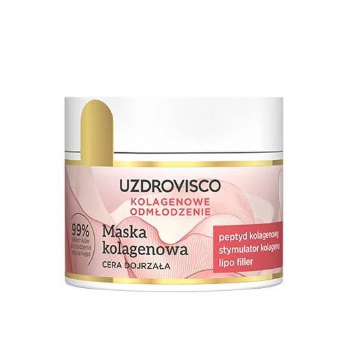 Zdjęcie produktu - Uzdrovisco Maska kolagenowa Kolagenowe Odmłodzenie, 40 ml