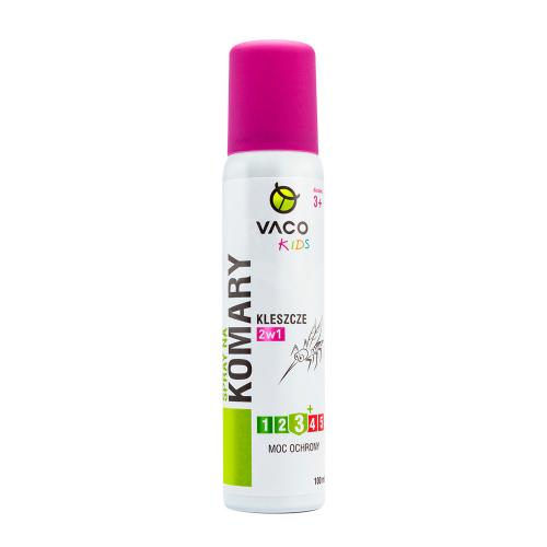 Zdjęcie produktu - VACO KIDS Spray na komary, kleszcze i meszki dla dzieci od 3. roku życia, 100ml